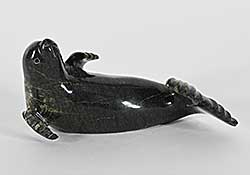 #1138 ~ Ashoona - Untitled - Waving Seal