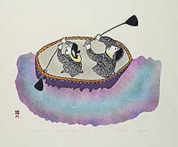 #1142 ~ Ashoona - Rowing Home  #34/50
