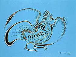 #1154 ~ Cobiness - Untitled - Bird