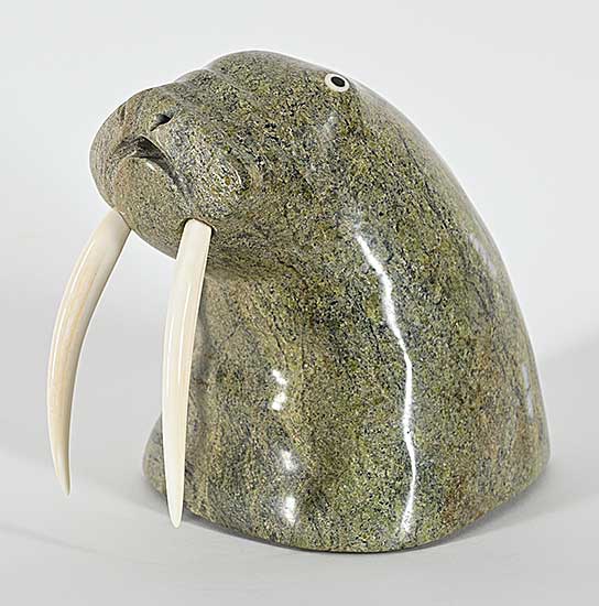 #1198 ~ Ipeelie - Untitled - Surfacing Walrus