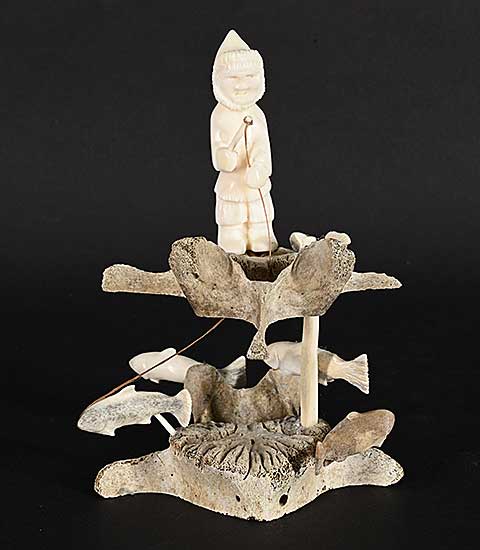 #1219 ~ Kadloo - Untitled - Fisherman
