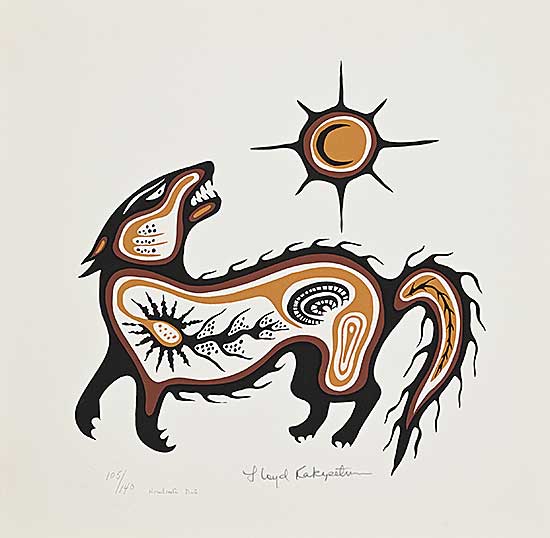 #1230 ~ Kakepetum - Howling Dog  #105/140
