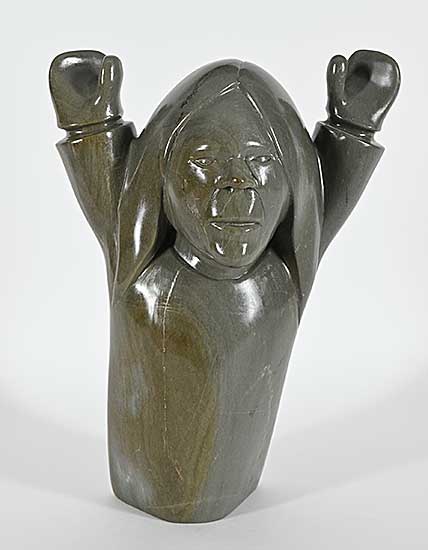 #1241 ~ Kavik - Untitled - Figure with Both Arms Raised