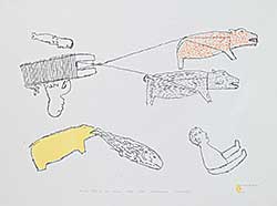 #1206 ~ Iquginnaaq - Human Fish in Our Camp  #19/50