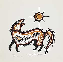 #1230 ~ Kakepetum - Howling Dog  #105/140
