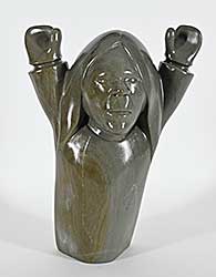 #1241 ~ Kavik - Untitled - Figure with Both Arms Raised