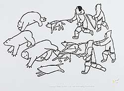 #1254 ~ Kigusiuq - Mauliqsiuqtut/Hunting Polar Bears  #17/35