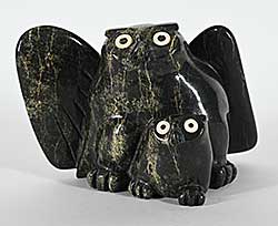 #1270 ~ Manning - Untitled - Owl and Owlet II