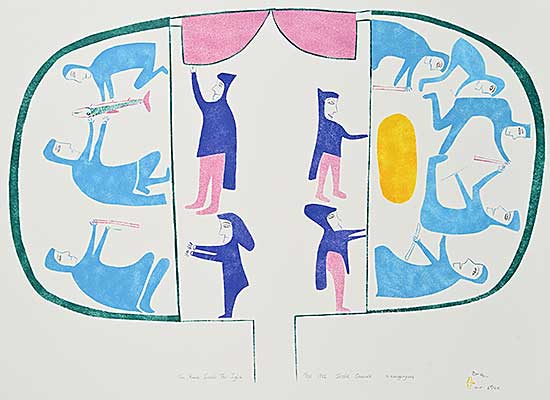 #1302 ~ Oonark - Two Rooms Inside the Iglu  #19/35