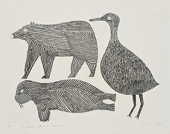#1305 ~ Ottochie - Bear, Walrus, Duck  #39/40