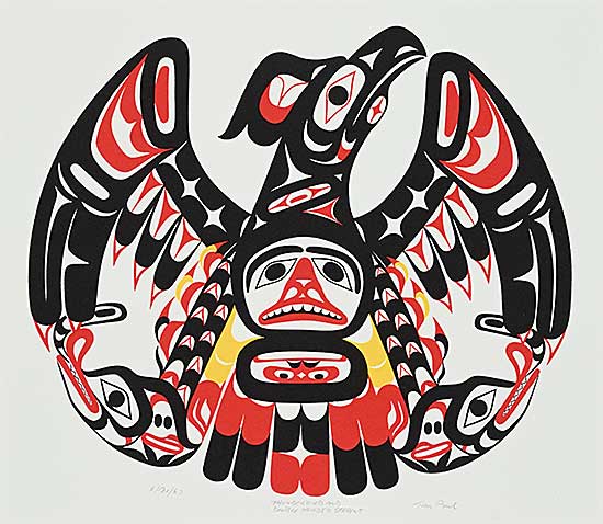 #1310 ~ Paul - Thunder Bird and Double Headed Serpent  #8/130