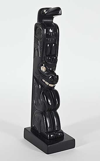 #1321 ~ Pollard - Haida Eagle + Bear