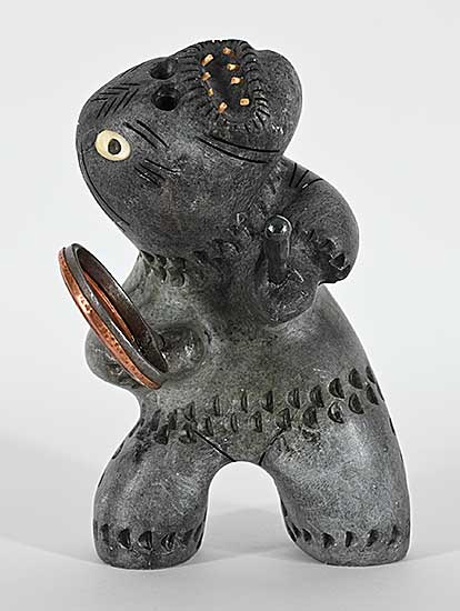 #1322 ~ Polongayak - Untitled - Drum Dancer with Metal Drum