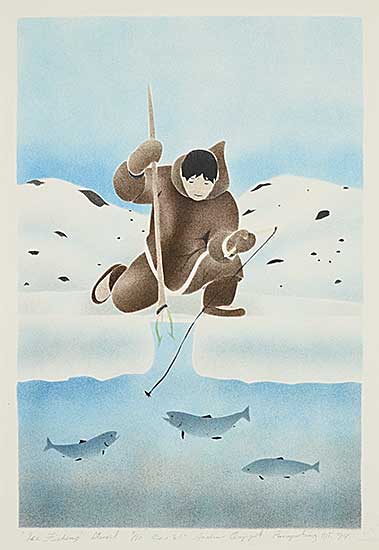 #1335 ~ Qappik - Ice Fishing  #3/50