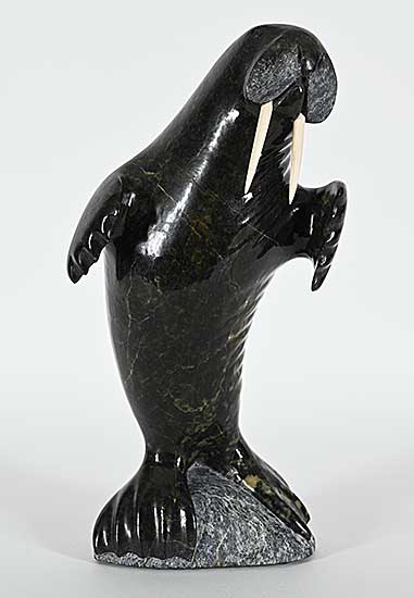 #1342 ~ Qimirpik - Untitled - Standing Walrus