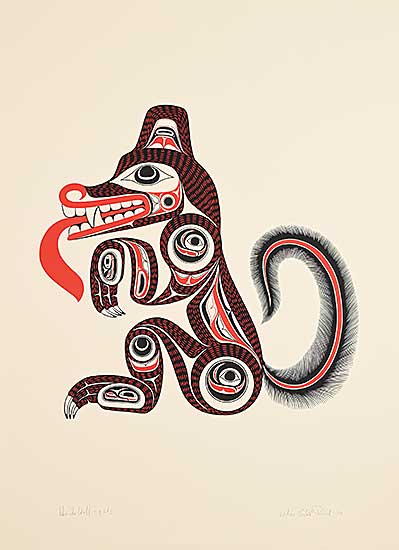 #1352 ~ Reid - Haida Wolf - Godj  #22/195