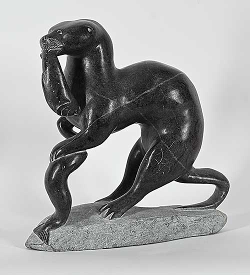#1376 ~ School - Untitled - What a Catch [Otter]