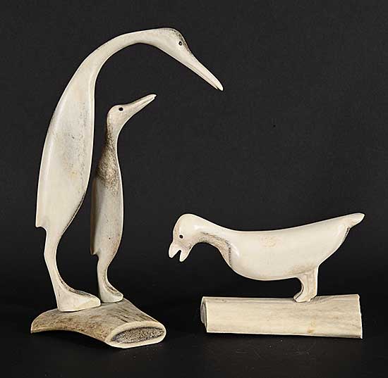 #1380 ~ School - Untitled - Bird Sculptures