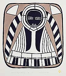 #1299 ~ Oonark - Figure in Striped Clothing  #4/48