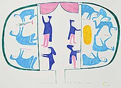 #1302 ~ Oonark - Two Rooms Inside the Iglu  #19/35