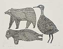 #1305 ~ Ottochie - Bear, Walrus, Duck  #39/40