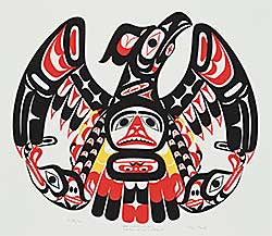 #1310 ~ Paul - Thunder Bird and Double Headed Serpent  #8/130