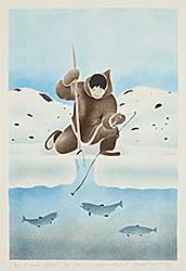 #1335 ~ Qappik - Ice Fishing  #3/50