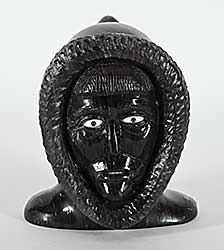 #1346 ~ Qulitaliq - Untitled - Inuk Bust