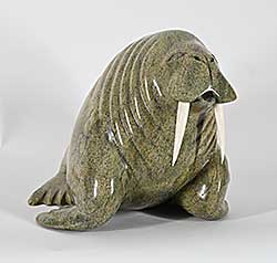 #1368 ~ Saviadjuk - Untitled - Large Walrus