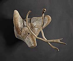 #1371 ~ School - Untitled - Animal Form with Antlers