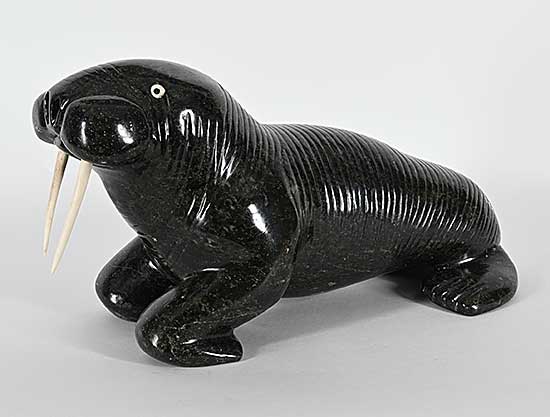 #1417 ~ Takkiruq - Untitled - Playful Walrus