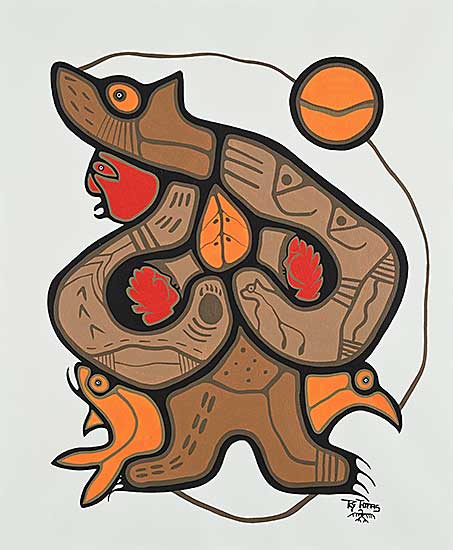#1431 ~ Thomas - Untitled - Bear Spirit