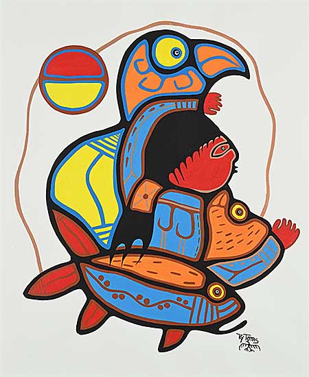 #1433 ~ Thomas - Untitled - Bird Spirit