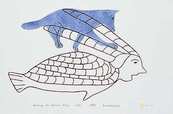 #1443 ~ Tiktaalaaq - Hunting at Water's Edge  #32/50