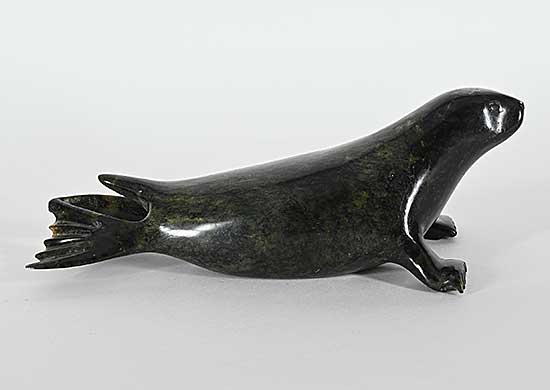 #1454 ~ Tunnillie - Untitled - Seal on its Belly