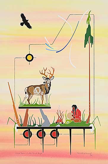 #1470 ~ Williams - Mule Deer - Little Black Eagle