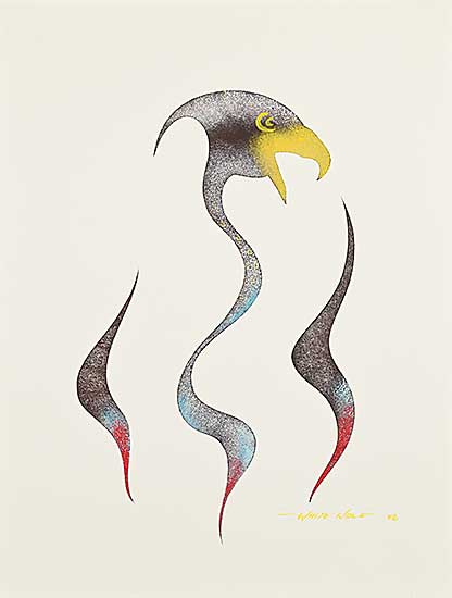 #1474 ~ Wolf - Untitled - Eagle Spirit