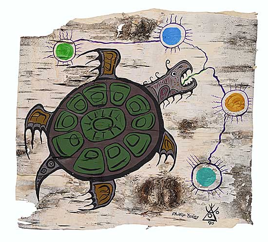 #1476 ~ Young - Untitled - Turtle Spirit