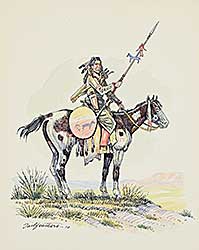 #1416 ~ Tailfeathers - Untitled - Lone Rider