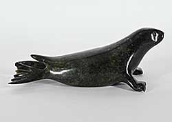 #1454 ~ Tunnillie - Untitled - Seal on its Belly