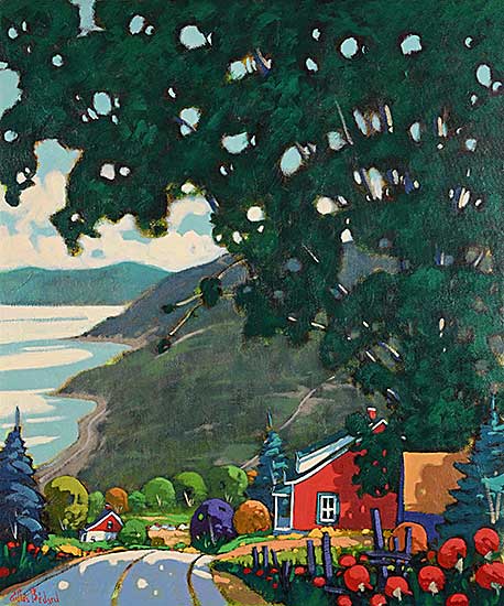 #23 ~ Bedard - Au dessus des maisons, le matin claie s'eveille