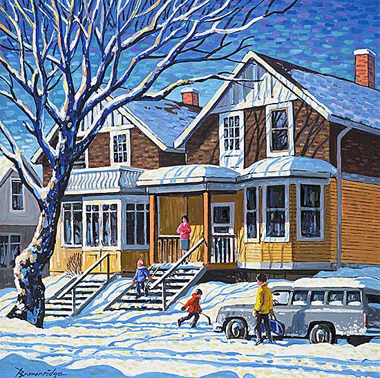 #55 ~ Brownridge - Going to the Rink on the Beltline