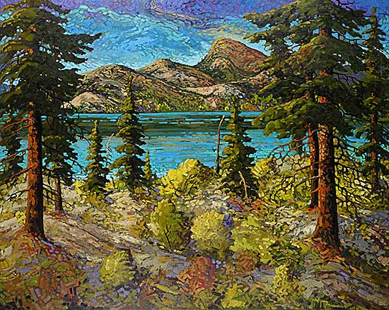 #77 ~ Charlesworth - Across Kalamalka [From Kal Lake Provencial Park]