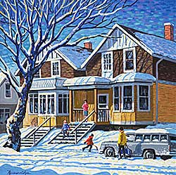 #55 ~ Brownridge - Going to the Rink on the Beltline