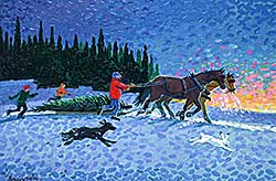#57 ~ Brownridge - The Old Stonboat Christmas