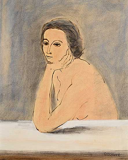 #84 ~ Cosgrove - Untitled - Contemplative Nude