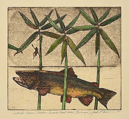 #86 ~ Cowin - Foothills Brown [Western Canada Trout Series]  #38/75 [Unique]