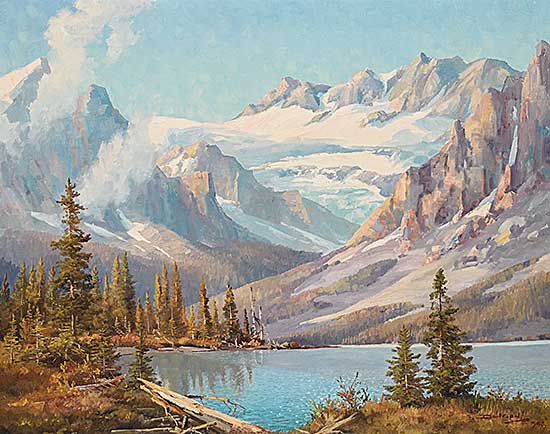 #94 ~ Crockford - The Crowfoot Glacier [Banff and Jasper Highway, Alberta]