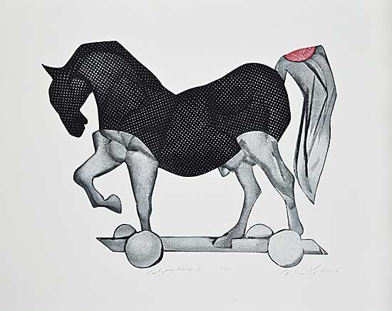 #121 ~ Esler - Calgary Horse IV  #3/75