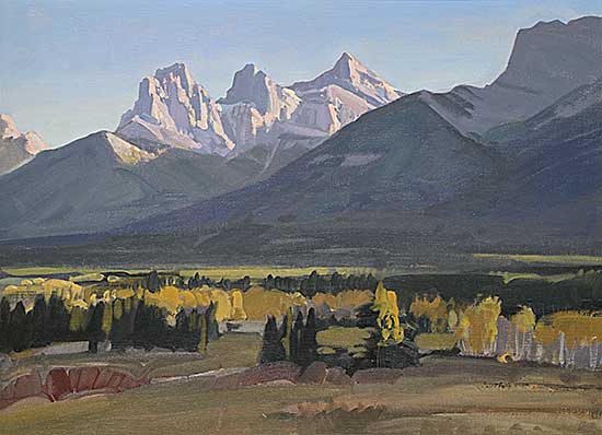 #126 ~ Ewart - Three Sisters, Evening Light